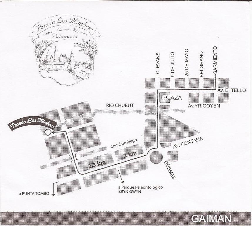 Posada Los Mimbres Gaiman Kültér fotó